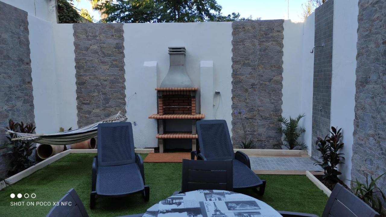 Malvarosa Beach Private Garden Apartment Valencia Bagian luar foto